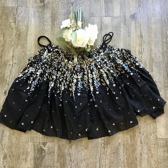 Free People Tops - NWT Free People 100% Cotton Flounce Camisole